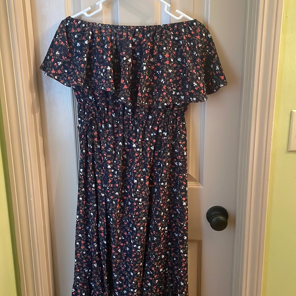 Jumpsuit strapless bell-bottom